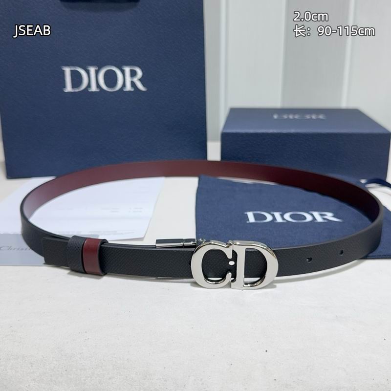 Dior belt 20mmX90-115cm 8L40